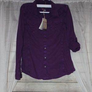 {Natural Reflections} Purple Long Sleeve
